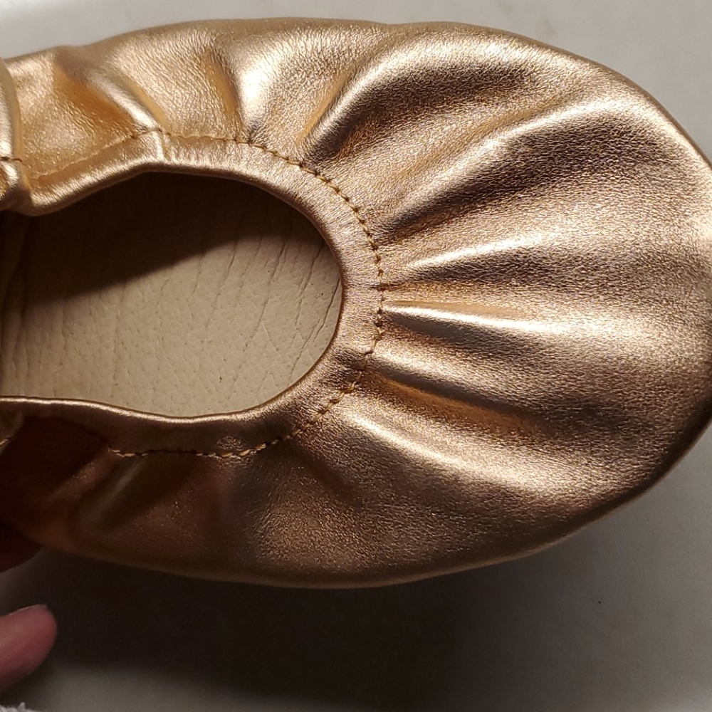 Storehouse size 10 rose gold flats